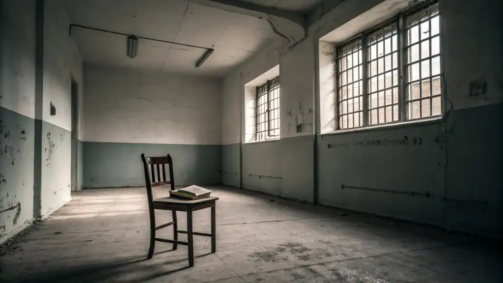 Empty minimalist room showing potential negative psychological effects of extreme minimalism