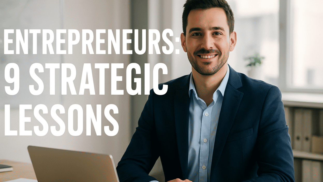 Strategic thinking lessons for entrepreneurs to achieve business success