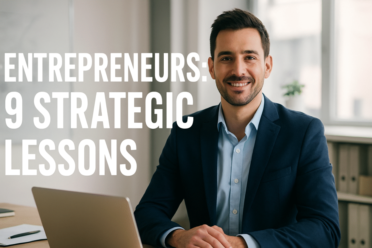 Strategic thinking lessons for entrepreneurs to achieve business success