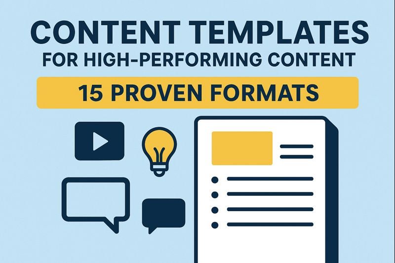 Content Templates for High-Performing Content – 15 Proven Formats