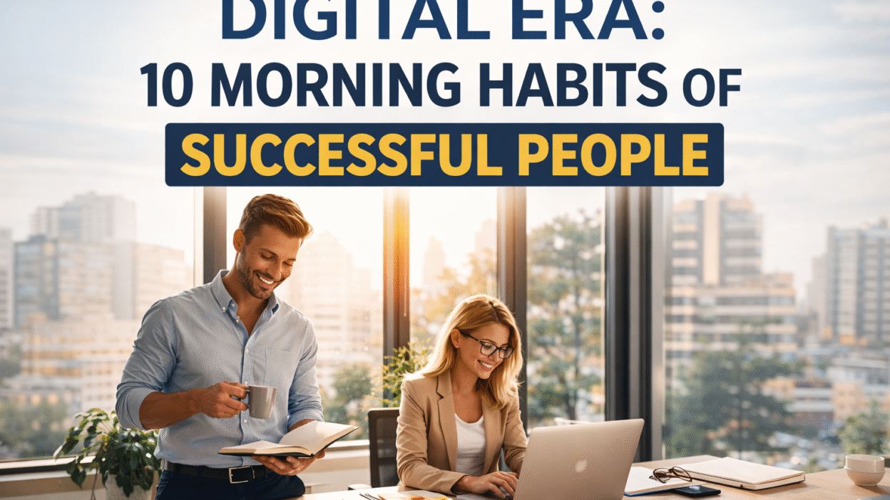Digital Era mornings shape success. Explore 10 habits top performers practice to stay focused and productive.